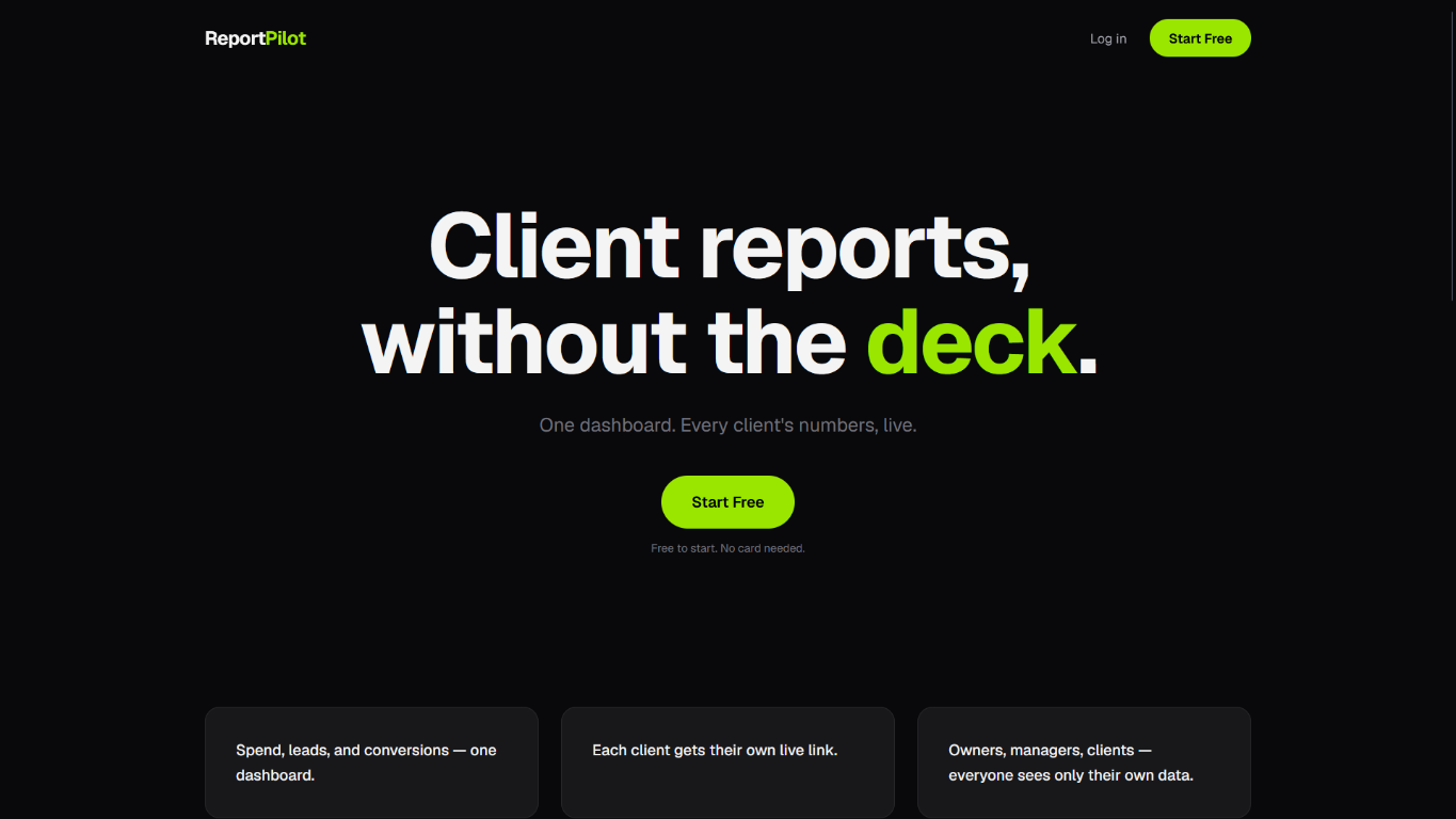 ReportPilot preview